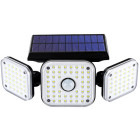 Camping Superfire Lampa solara FF13-C, 22 W, 300 lumeni, Negru