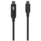 Cablu periferice Ubiquiti USB-C 2.0 Male la USB-C 2.0 Male, 0.3 m, PD 100W, Negru