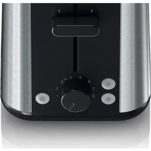 Braun Prajitor de paine PurShine HT1510BK, 900W, Argintiu/Negru