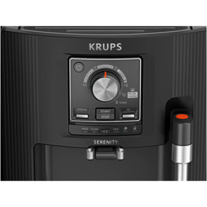 Krups automat Serenity EA4008E0, 1450W, 15bar, 1.7L, Negru/Gri