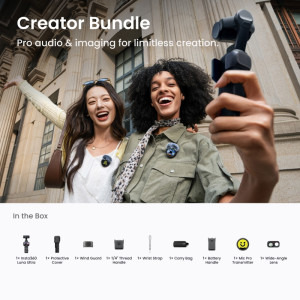 Insta360 Luna Ultra Cosmic Black Creator Bundle