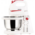 Daewoo Mixer cu bol DHM100W, 300W, 2L, Alb
