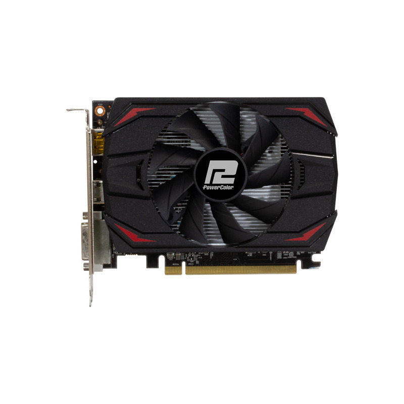 Видеокарта powercolor amd radeon rx 550 red dragon 4 gb как подключить