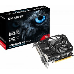 GIGABYTE Radeon R7 360 OC 2GB GDDR5 128-bit