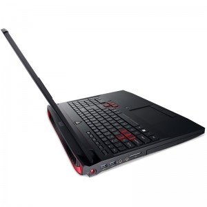 Acer Gaming 15.6'' Predator G9-591-5350, FHD IPS, Procesor Intel® Core™ i5-6300HQ 2.3GHz Skylake, 4GB DDR4, 1TB 7200 RPM, GeForce GTX 970M 3GB, Linux, Black