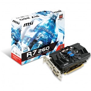 MSI Radeon R7 260 OC 1GB GDDR5 128-bit