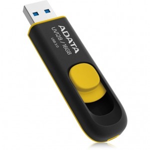 ADATA DashDrive UV128 16GB USB 3.0 negru/galben