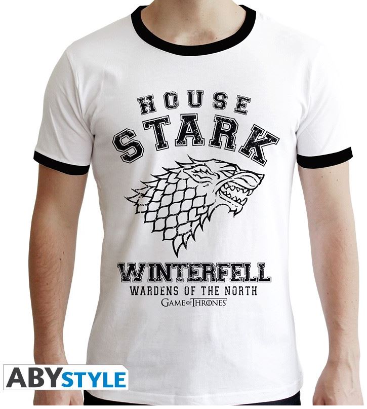 ABYStyle Game of Thrones - House Stark T-Shirt, Man, S