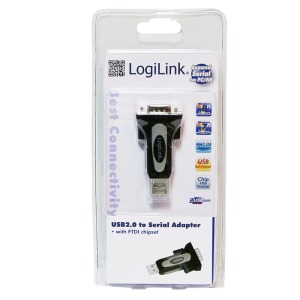 Logilink 1x USB 2.0 A Male - 1x RS232 Male