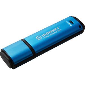 Kingston IronKey Vault Privacy 50C Series AES-256 Encrypted 256GB