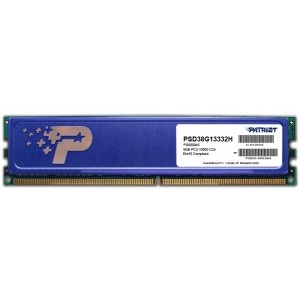 Patriot Signature Line Heatspreader 8GB DDR3 1333MHz CL9 Dual Rank 1.5v