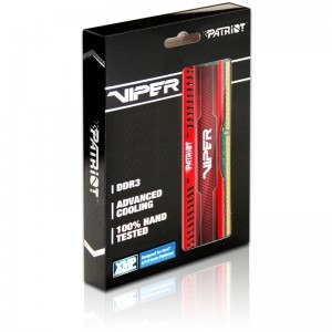 Patriot ViperX 3 Low Profile Red 32GB DDR3 2133MHz CL11 Quad Channel Kit 1.5v