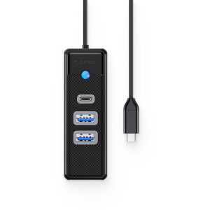 Orico PWC2U-C3, 2x USB 3.0, 1x USB-C, Black