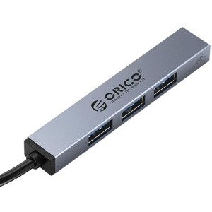 Orico AHU1-1, 4x USB Grey