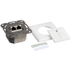 Accesoriu retea Logilink Priza dubla RJ45 pentru cablu STP CAT6a