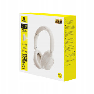 Baseus Over-Ear, Bass BH1 NC Adaptive, SuperBass 2.0, White