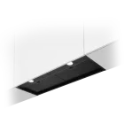 Hota incorporabila Elica integrata Boxin, Putere de absorbtie 370 m3/h, 3 trepte, Clasa D, 90 cm, Negru