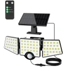 Lepro Lampa solara LED DW, 10 W, 1000 lumeni, 6500K, IP65, Senzor de miscare