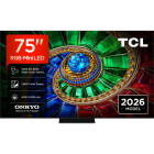 Televizor LED TCL Smart TV RGB-Mini LED 75RM7L Seria RM7L 189cm 4K UHD HDR
