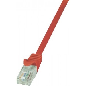 Logilink CAT5e Patch Cable UTP 0.5m red