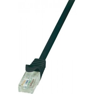 Logilink CAT5e Patch Cable UTP 0.25m black