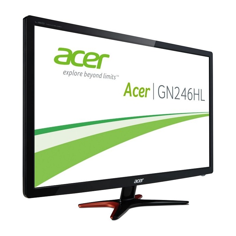 Acer Predator Gn246hlbbid 61 Cm 24 Zoll Monitor Monitor LED Acer Gaming GN246HLBBID 24 inch 1ms Black 144Hz - PC Garage