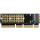Adaptor AXAGON PCEM2-1U 1x PCI-E X16 Male - 1x M.2 PCI-E