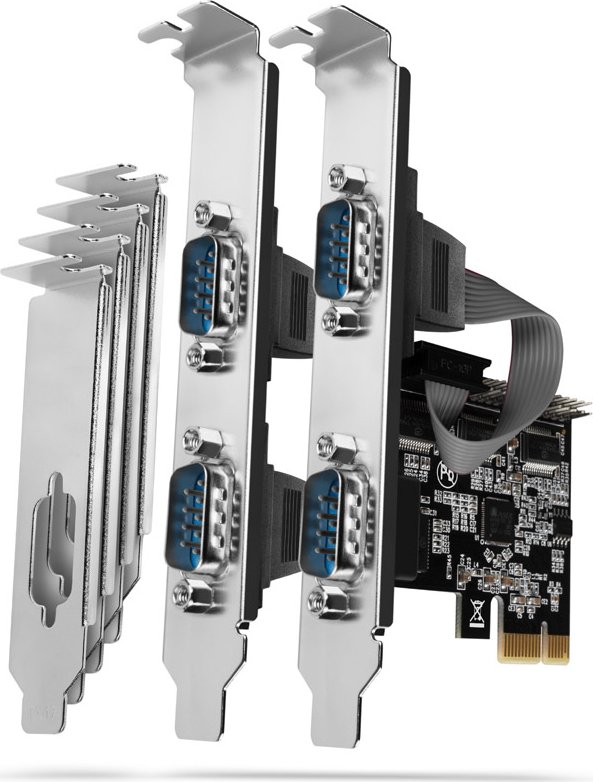 Adaptor AXAGON PCEA-S4N 1x PCI-E - 4x Serial