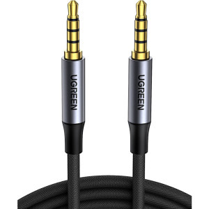 Ugreen AV183, Jack 3.5 mm Male - Jack 3.5 mm Male, 2m, negru-gri