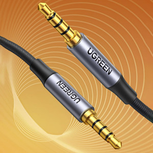Ugreen AV183, Jack 3.5 mm Male - Jack 3.5 mm Male, 2m, negru-gri