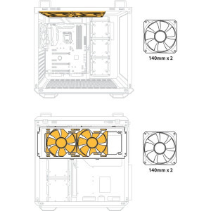 ASUS TUF GAMING GT502 white