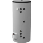 Boiler Eldom termoelectric cu doua serpentine FV30067S21, 9000 W, 300 L, Montaj pe sol