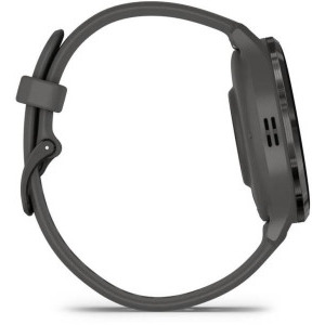 Garmin Venu 3S, GPS, Wi-Fi, curea silicon, Black Sesame/Slate