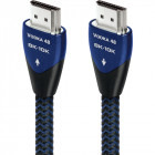 Cablu video Audioquest Vodka 48, HDMI Male - HDMI Male, v2.1, 3m, negru-albastru
