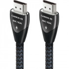 Cablu video Audioquest Carbon 48, HDMI Male - HDMI Male, v2.1, 1.5m, negru-gri