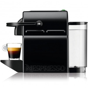 Nespresso by De'Longhi Inissia, 1260W, 19 bari, 0.7L, Negru + Aparat pentru spumare lapte Aeroccino