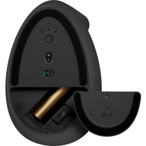 Logitech Lift Vertical Ergonomic, Negru