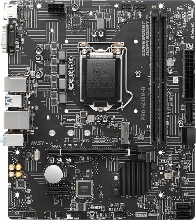 Placa de baza MSI PRO H410M-B