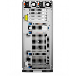 DELL PowerEdge T550, Procesor Intel® Xeon® Silver 4310 2.1GHz Ice Lake, 128GB RDIMM RAM, 4x 960GB SATA 6G SSD, PERC H755, 8x Hot Plug LFF, Windows Server 2022