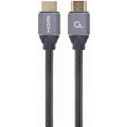Cablu video Gembird HDMI Male - HDMI Male, 10m, negru-gri