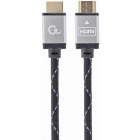 Cablu video Gembird HDMI Male - HDMI Male, 2m, negru-gri