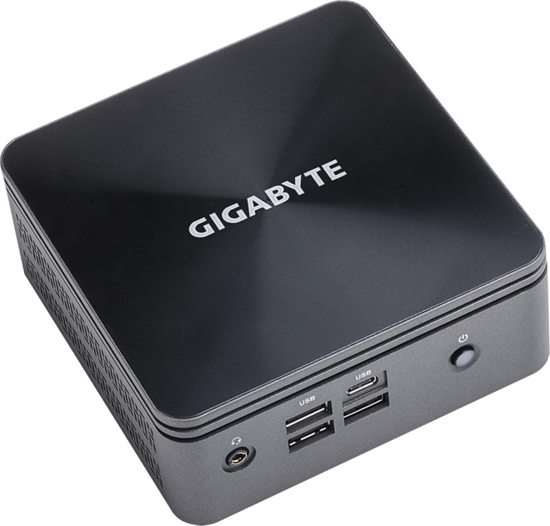 Mini PC GIGABYTE BRIX, Procesor Intel® Core i3-10110U 2.1GHz Comet Lake, no RAM, no Storage, UHD Graphics, no OS