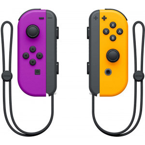 Controller Nintendo Switch Joy-Con Pereche Neon Purple si Neon Orange