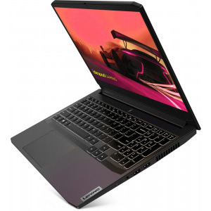Lenovo Gaming 15.6'' IdeaPad 3 15ACH6, FHD IPS, Procesor AMD Ryzen™ 5 5600H (16M Cache, up to 4.2 GHz), 16GB DDR4, 512GB SSD, GeForce RTX 3050 4GB, No OS, Shadow Black