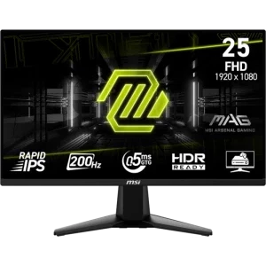 Monitor LED MSI Gaming MAG 255F E20 24.5 inch FHD IPS 0.5 ms 200 Hz HDR FreeSync Premium