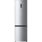 Combina frigorifica Heinner HCNF-HM377INVXC, 377 L, Clasa C, No Frost, Inverter, Dual Fresh Zone, Control electronic, Iluminare LED, 200 cm, Inox