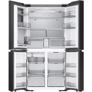 Samsung RM90F67CECEO, 654 L, Clasa E, AI Inverter, AI Home, SpaceMax, UV Deodorizer, AI Hybrid Cooling, AI Energy, Beverage Center, SmartThings, Dozator de apa & gheata, Control electronic, 185 cm, Negru
