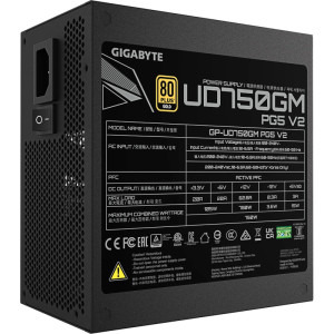 GIGABYTE GP-UD750GM PG5 V2, 80+ Gold, 750W