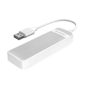 Orico FL02, 4x USB 2.0, Alb