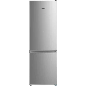 Combina frigorifica VIVAX CF-310ENF X, 310 L, Clasa E, Total No Frost, Multi Air Flow, Control electronic, 188 cm, Inox
